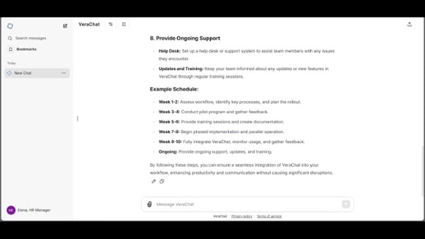 VeraChat Secure Demo Video